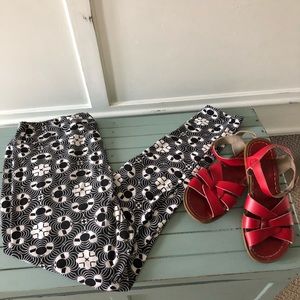 Black and White Patterned LuLaRoe Leggings
